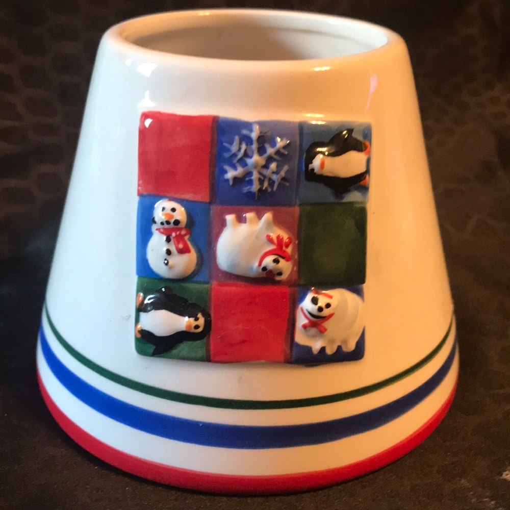 Christmas Candle Shade
